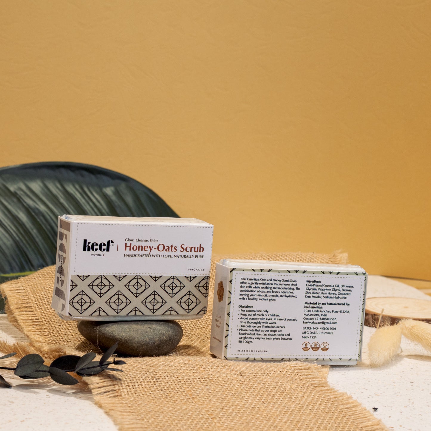 Honey-Oats Scrub