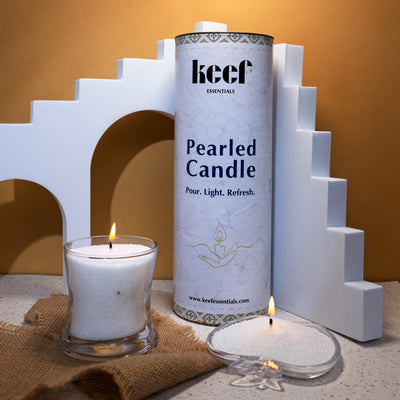 Pearled Candle