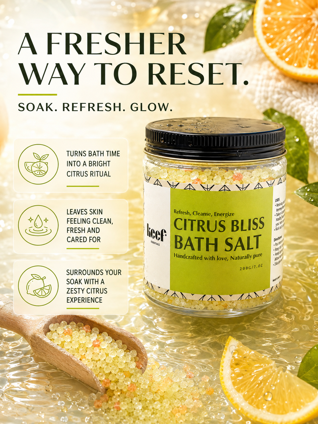 Citrus Bliss Bath Salt