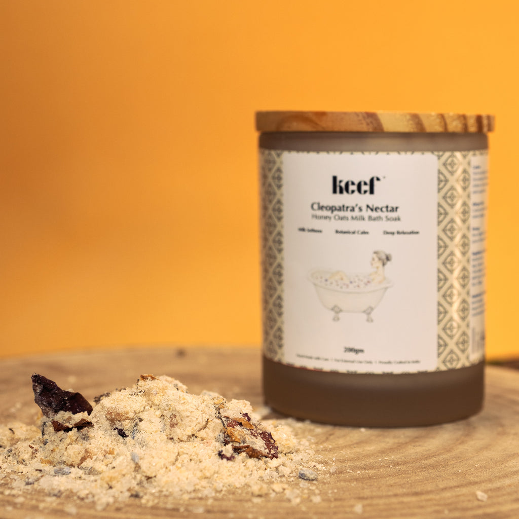 Keef Cleopatra’s Nectar – Honey Oats Milk Bath Soak