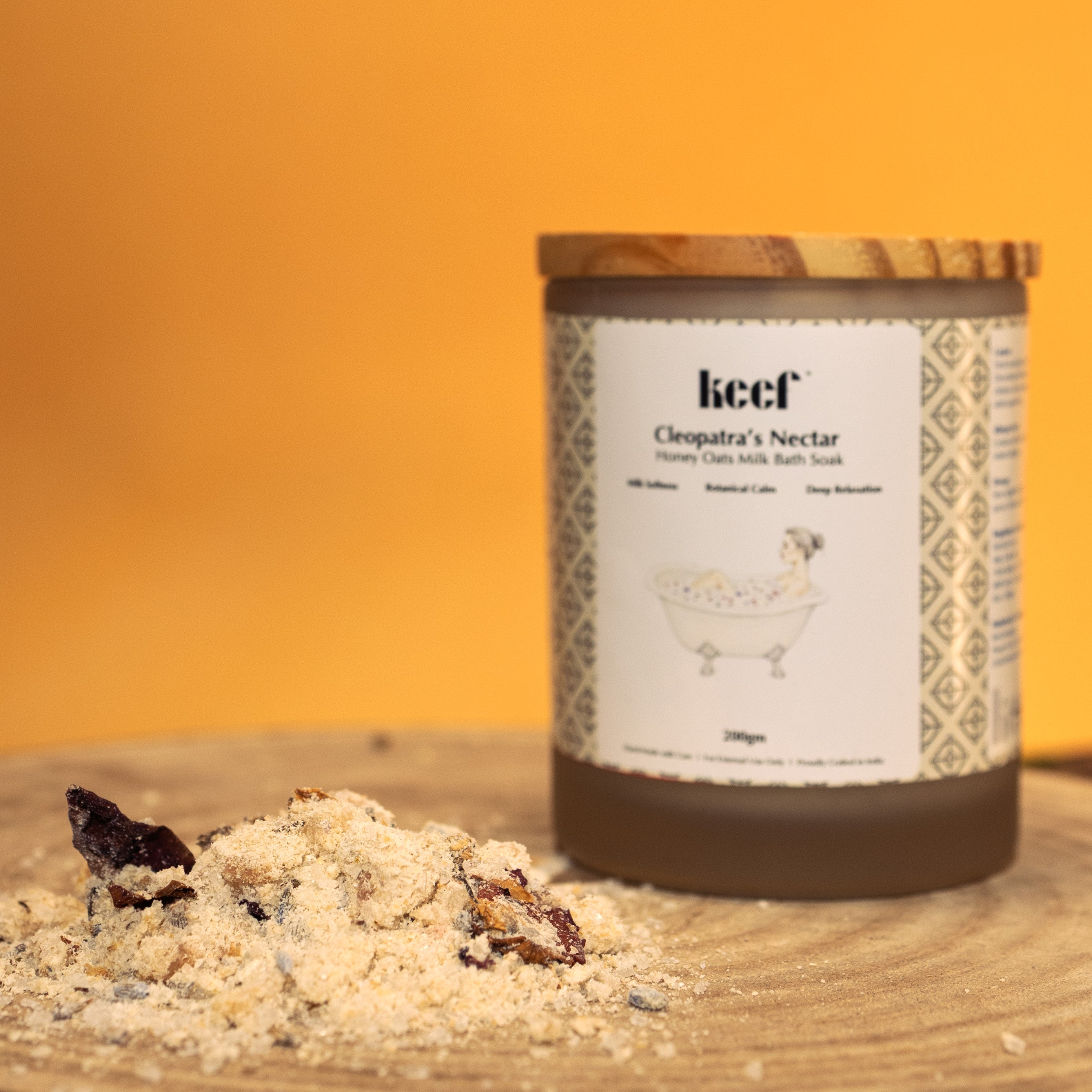 Keef Cleopatra’s Nectar – Honey Oats Milk Bath Soak