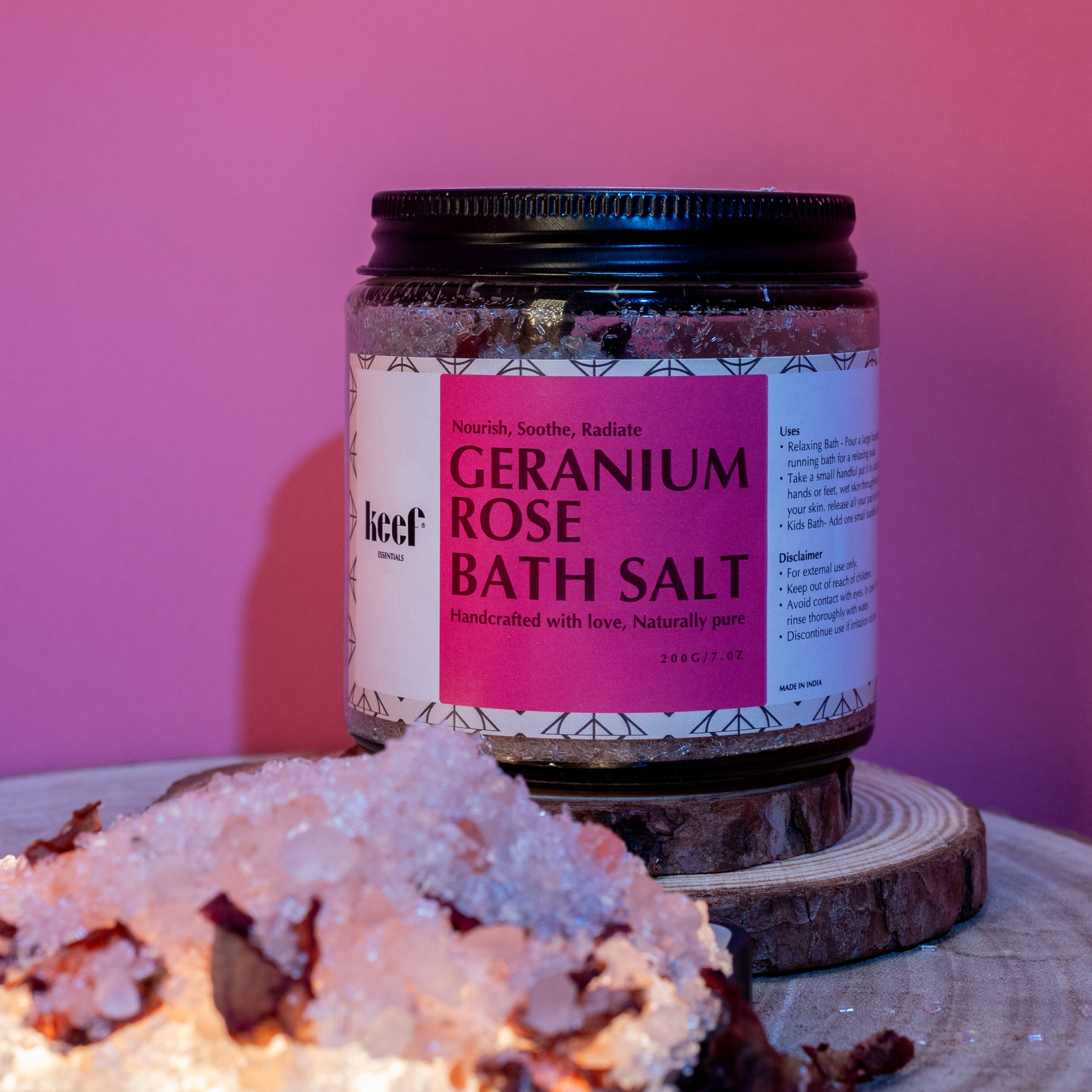 Geranium Rose Bath Salt