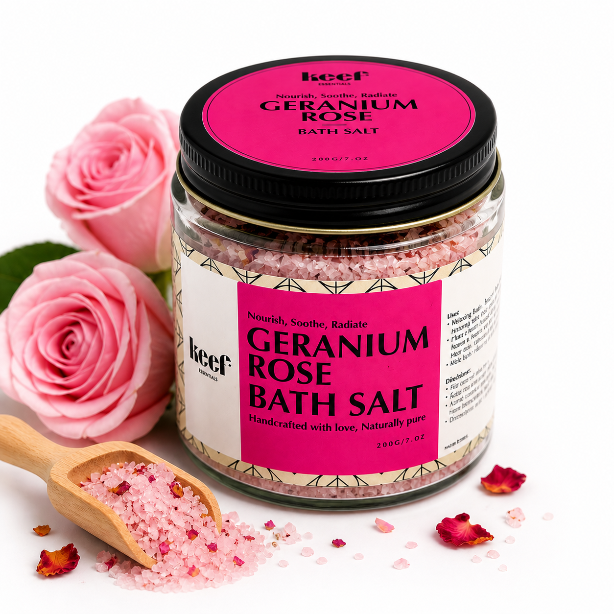 Geranium Rose Bath Salt