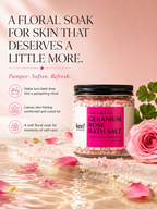 Geranium Rose Bath Salt