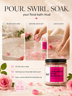Geranium Rose Bath Salt