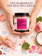 Geranium Rose Bath Salt