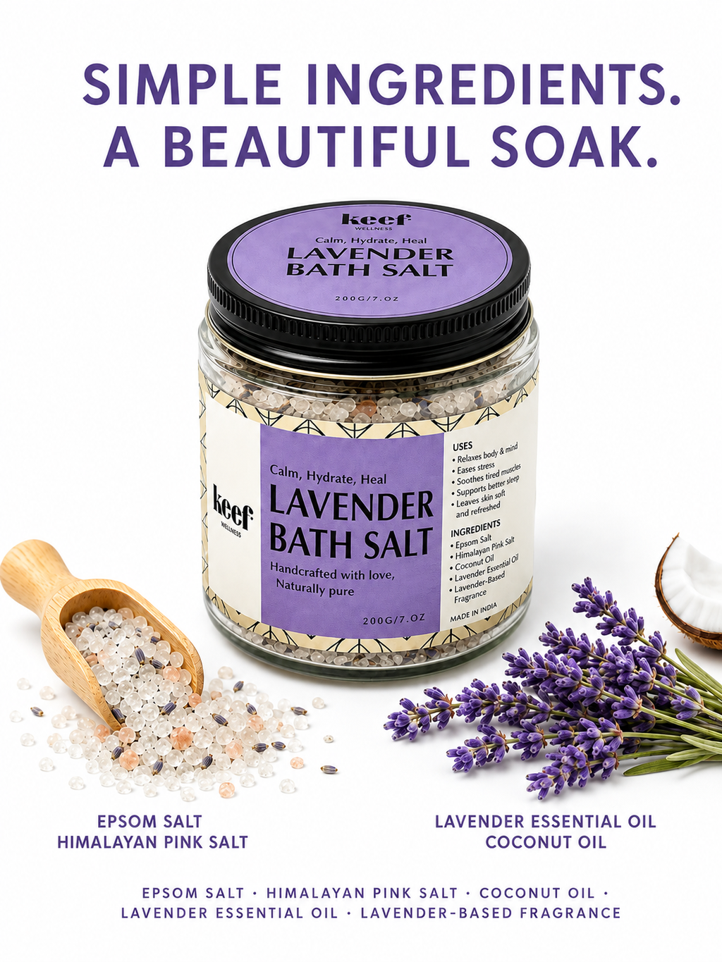 Lavender Bath Salt