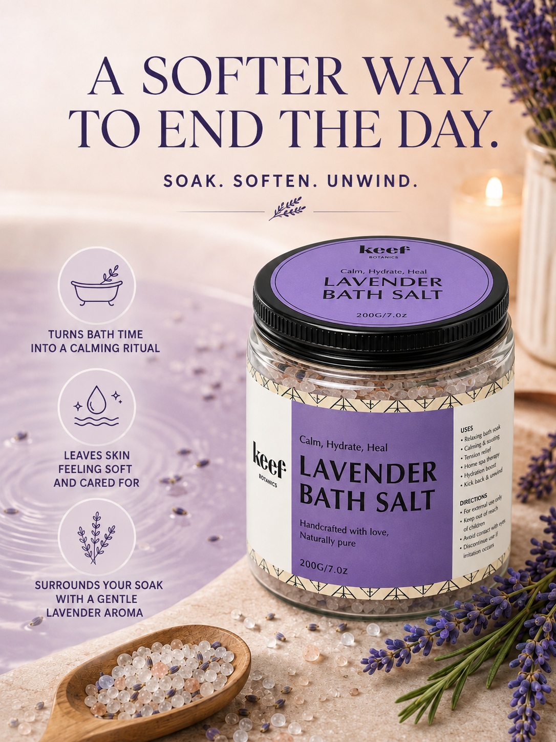 Lavender Bath Salt