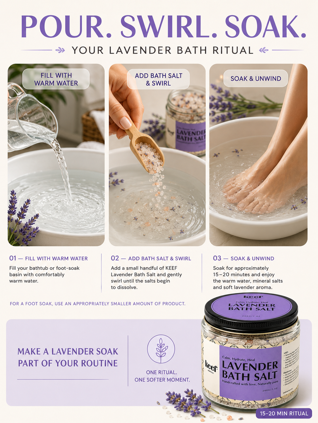 Lavender Bath Salt