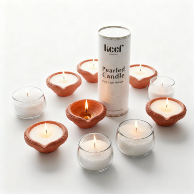 Pearled Candle